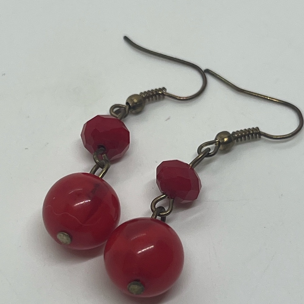 Vintage beaded earrings